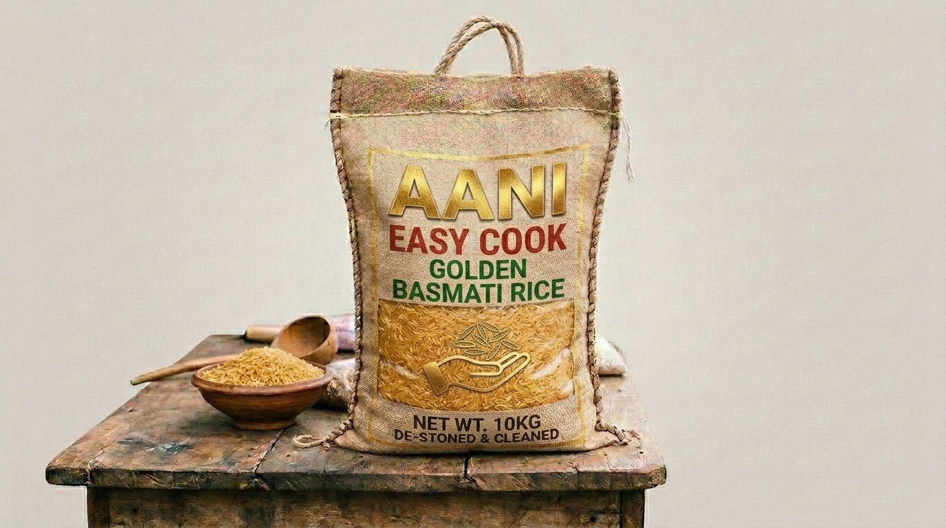 Aani Golden Basmati Rice 10KG