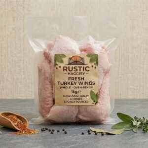 Fresh-frozen turkey wings