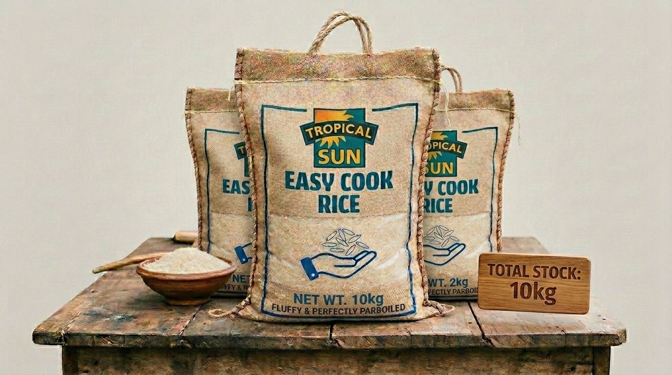 Tropical Sun Easy Cook Rice 10kg