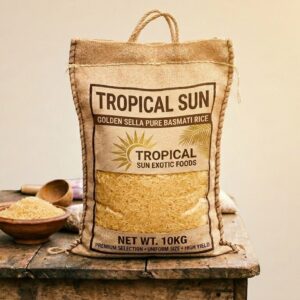 Tropical Sun Golden Sella Pure Basmati Rice 10kg