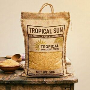 Tropical Sun Golden Sella Pure Basmati Rice 5kg 